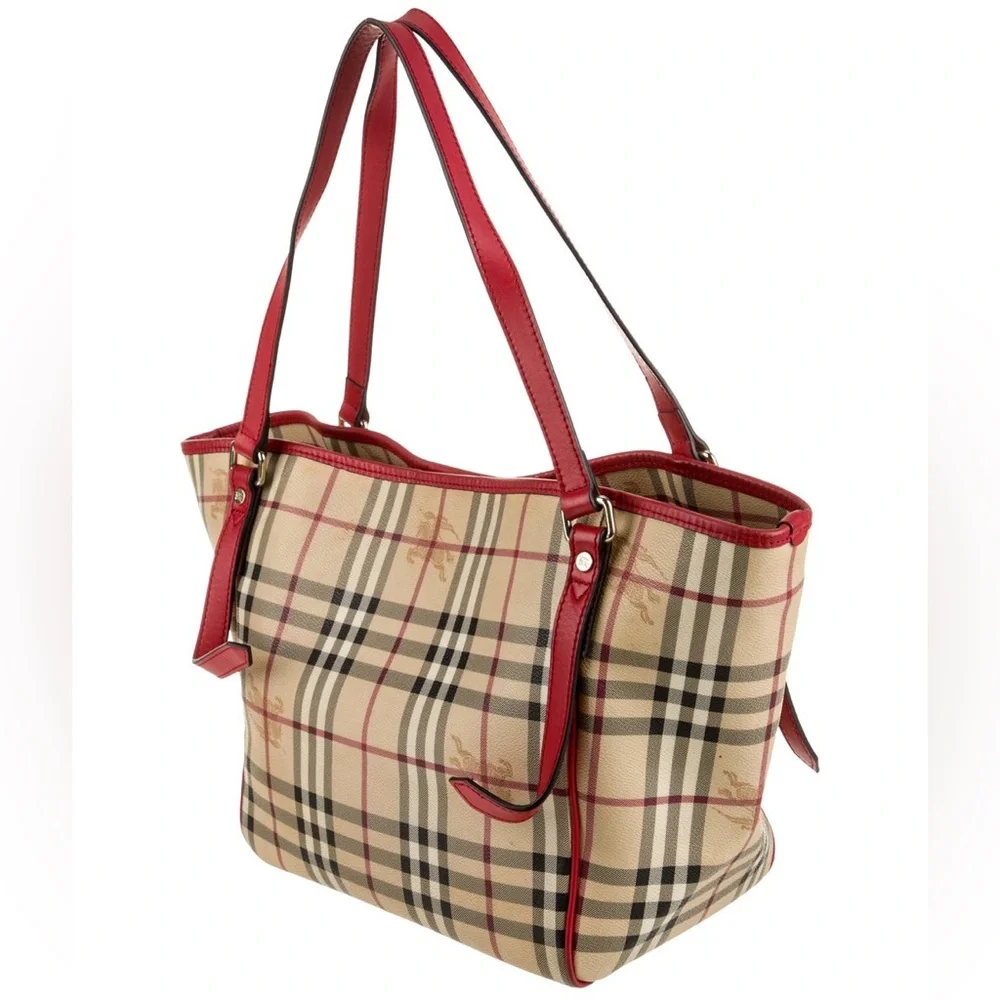 Burberry Haymarket Check Tote - Picture 2 of 12